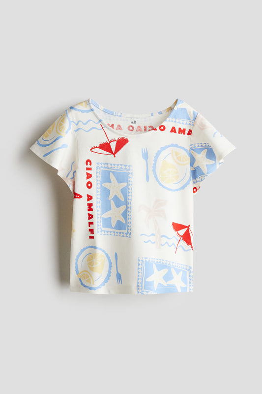 Blusa de algodón para niña marca H&M