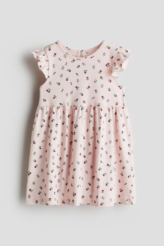 Vestido de algodón para niña marca H&M