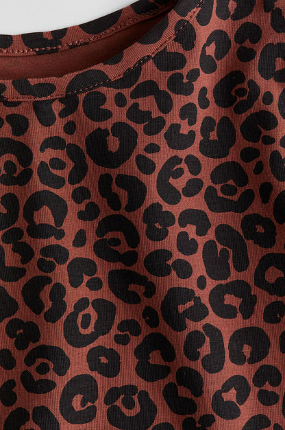 Blusa manga larga de algodón para niña marca H&M