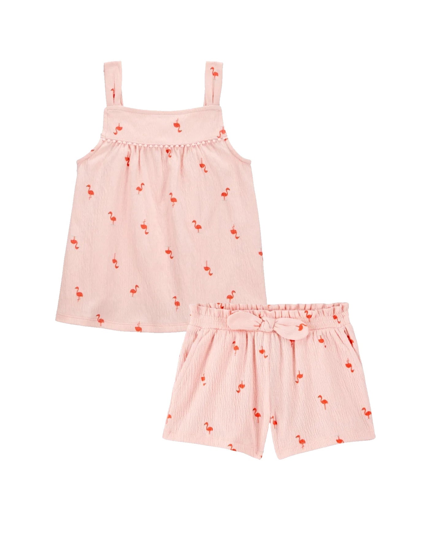 Set de 2 piezas de algodón para niña marca Carter's