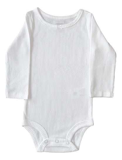 Set de cuatro pañaleros de algodón para niña marca Carter's