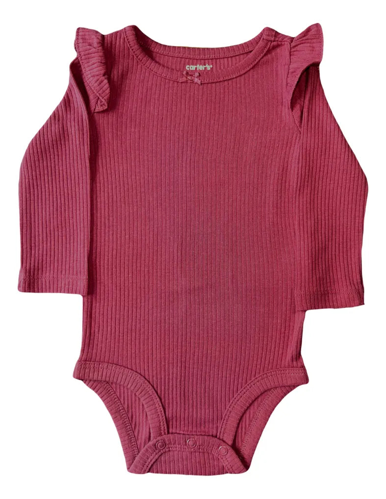 Set de cuatro pañaleros de algodón para niña marca Carter's