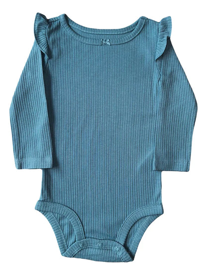 Set de cuatro pañaleros de algodón para niña marca Carter's