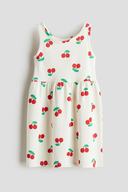Vestido de algodón para niña marca H&M