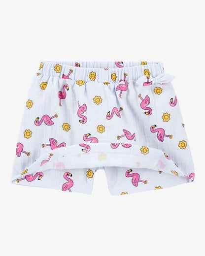 Set de 2 piezas de algodón para niña marca Carter's