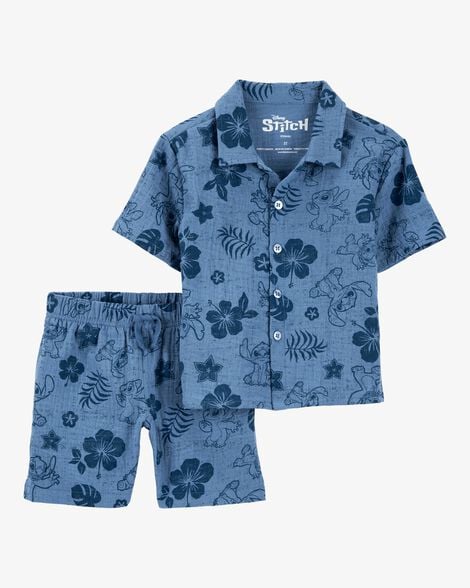 Set de 2 piezas de algodón para niño marca Carter's