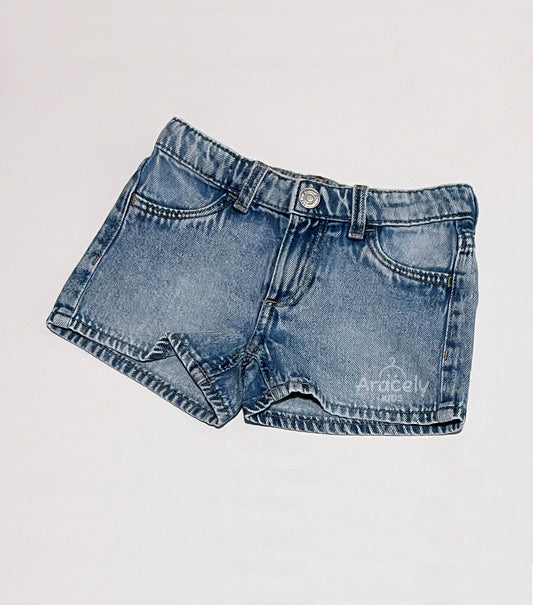 Short de mezclilla para niña marca H&M