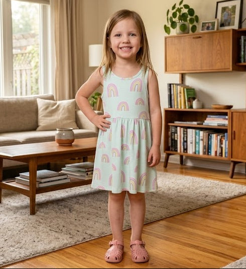 Vestido de algodón para niña marca H&M