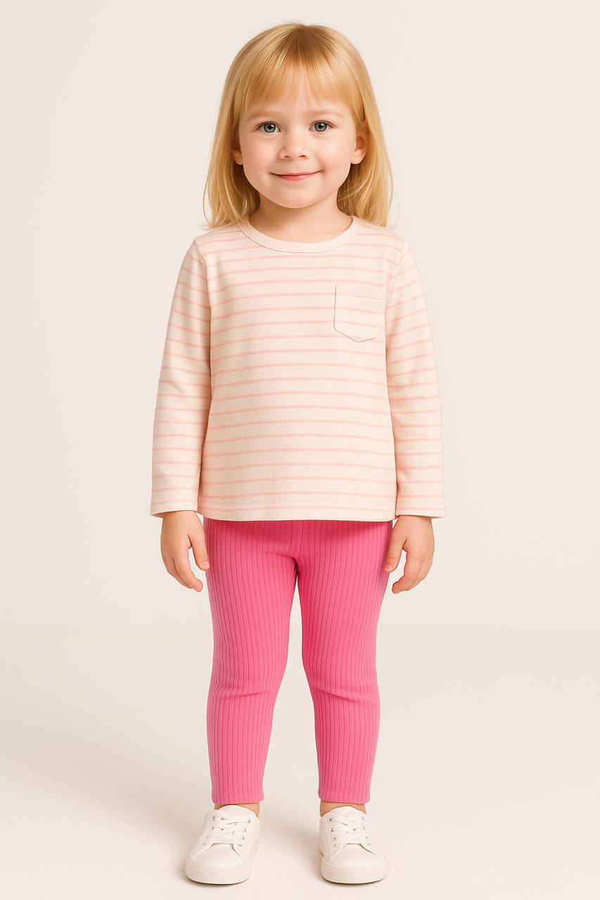 Set de 2 piezas de algodón para niña marca Carter´s