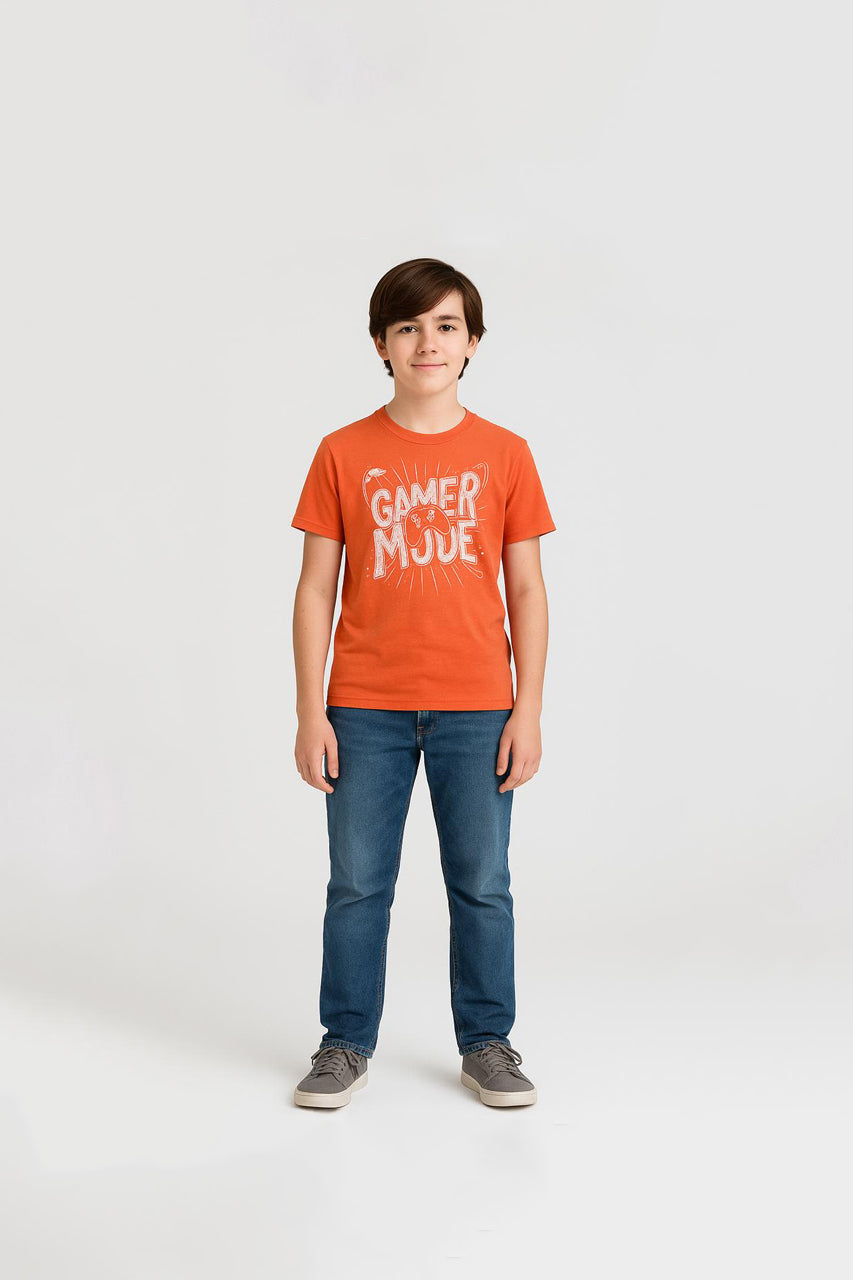 Playera de algodón para niño marca Carter's