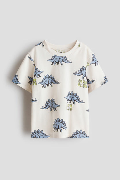 Playera de algodón para niño marca H&M