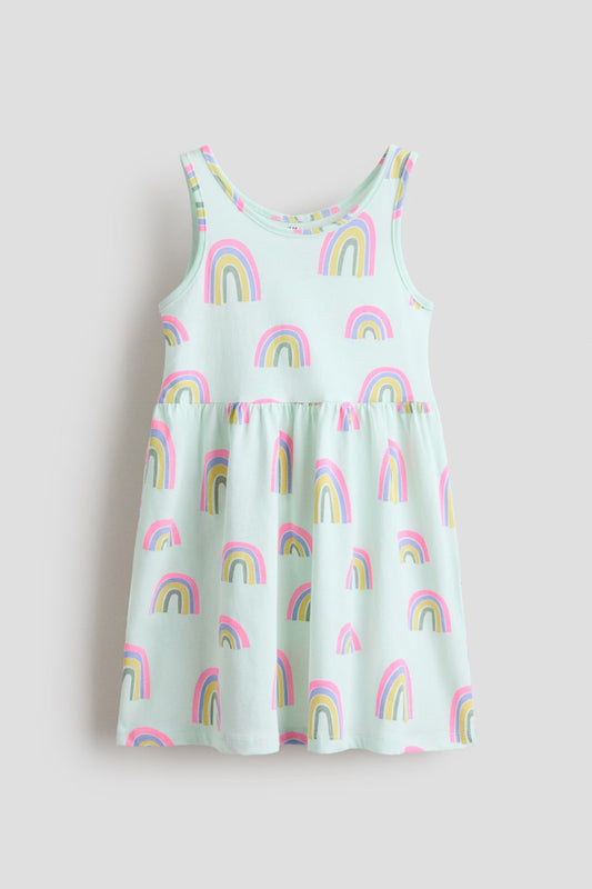 Vestido de algodón para niña marca H&M