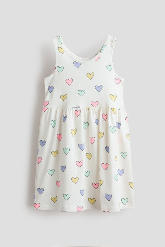 Vestido de algodón para niña marca H&M
