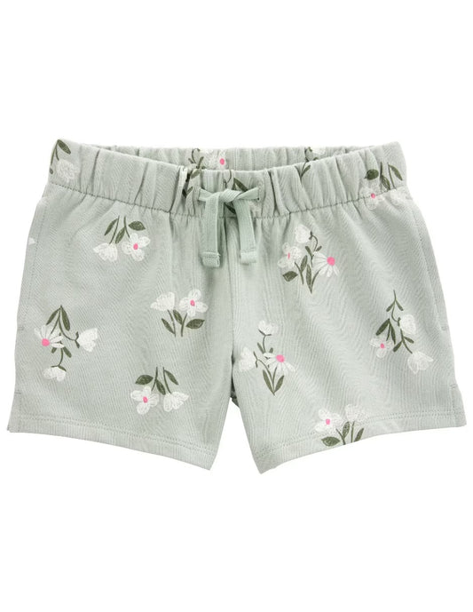Short de algodón de niña  marca Carter's