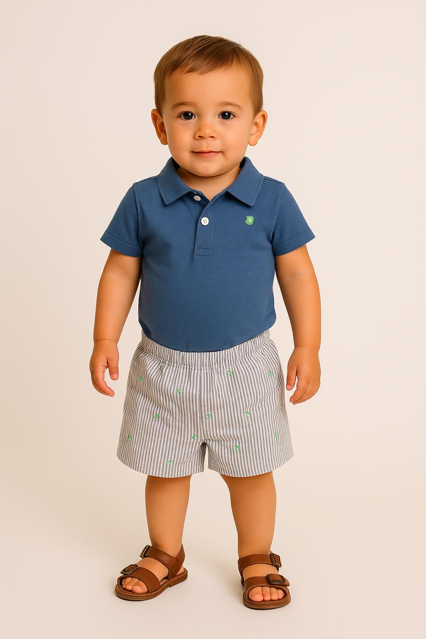 Set de 2 piezas de algodón para niño marca Carter´s