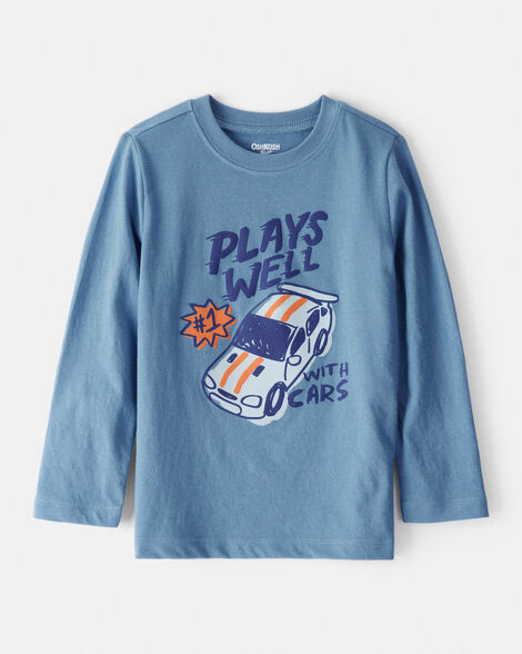 Playera de algodón para niño marca Carter's