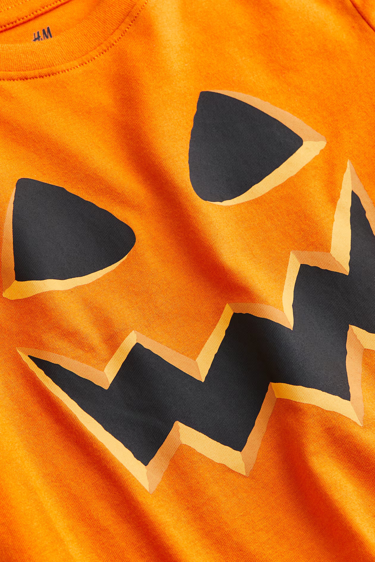 Playera manga larga de algodón para niño marca H&M