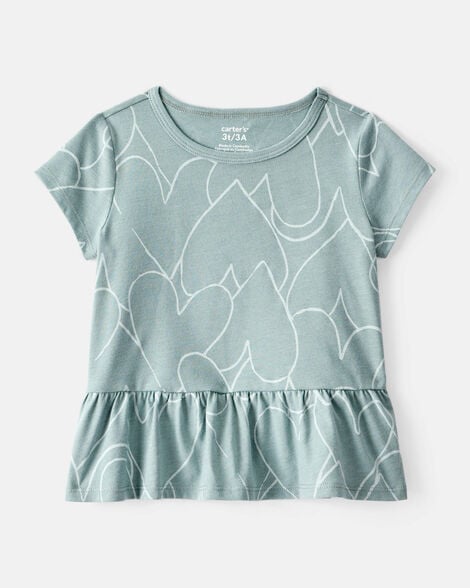 Blusa de algodón para niña marca Carter´s