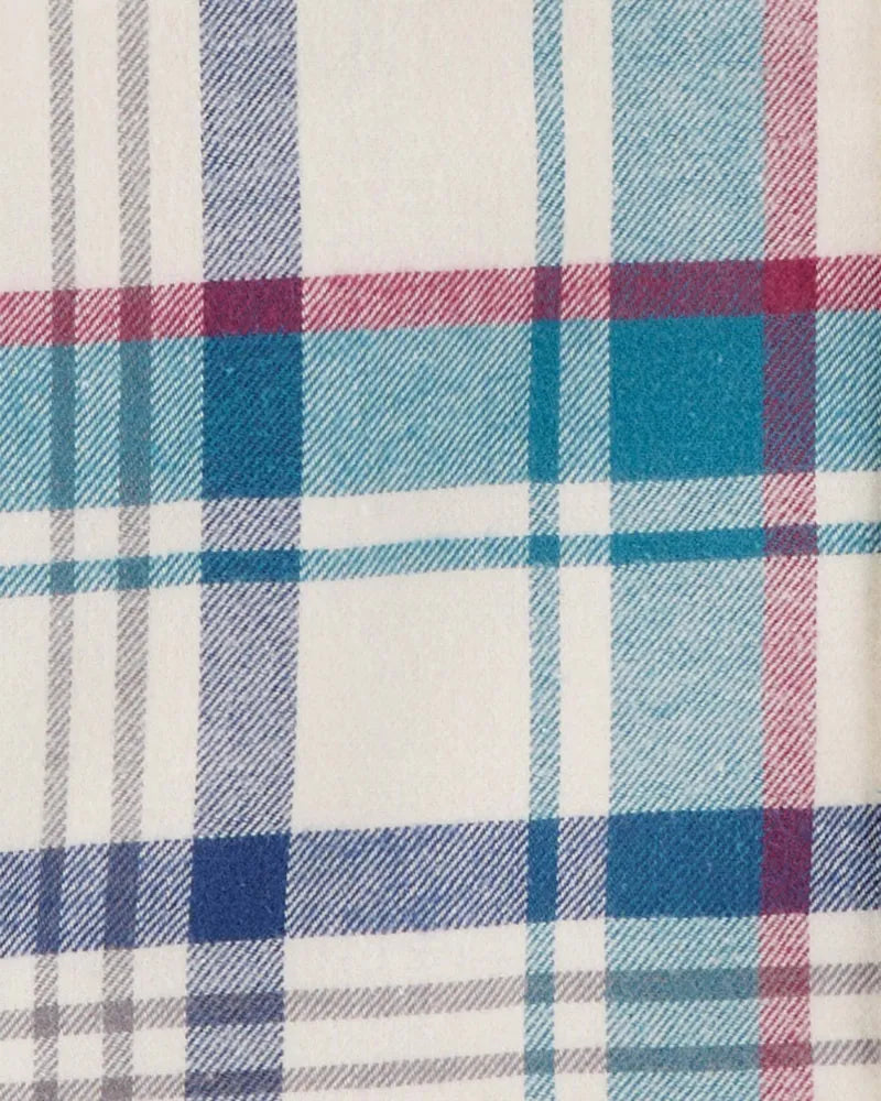 Camisa manga larga de algodón para niño marca Carter's