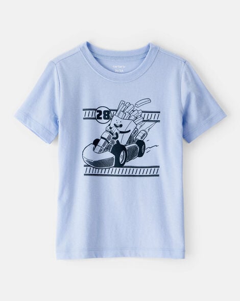 Playera de algodón para niño marca Carter's