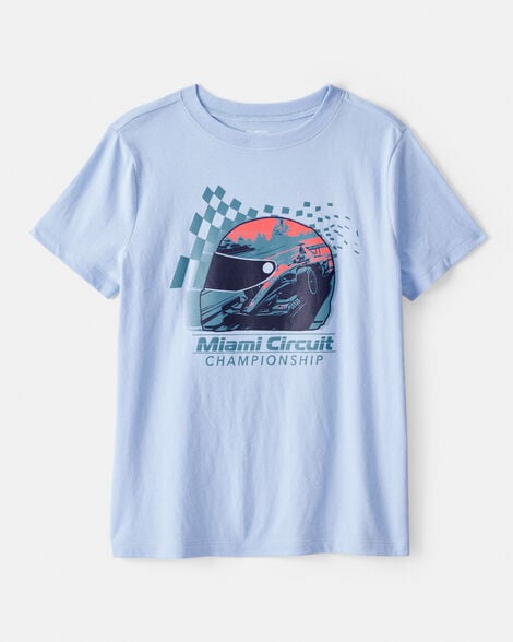 Playera de algodón para niño marca Carter's