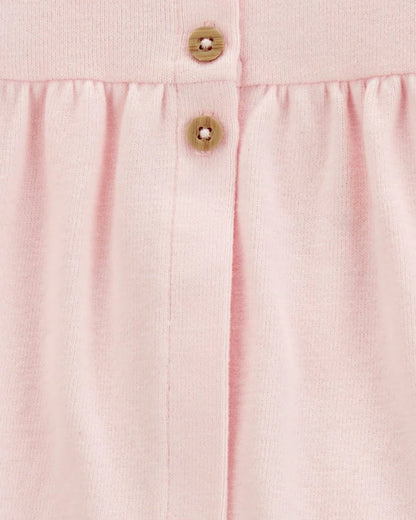 Set de 3 piezas de algodón para niña marca Carter's