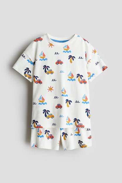 Pijama de 2 piezas de algodón para niño marca H&M