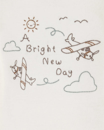 Set de 4 piezas de algodón para niño marca Carter´s