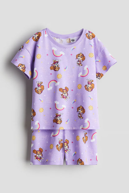 Pijama de 2 piezas de algodón para niña marca H&M
