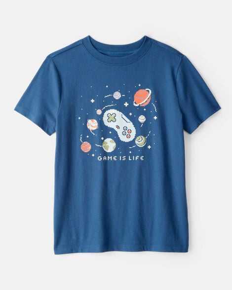 Playera de algodón para niño marca Carter's